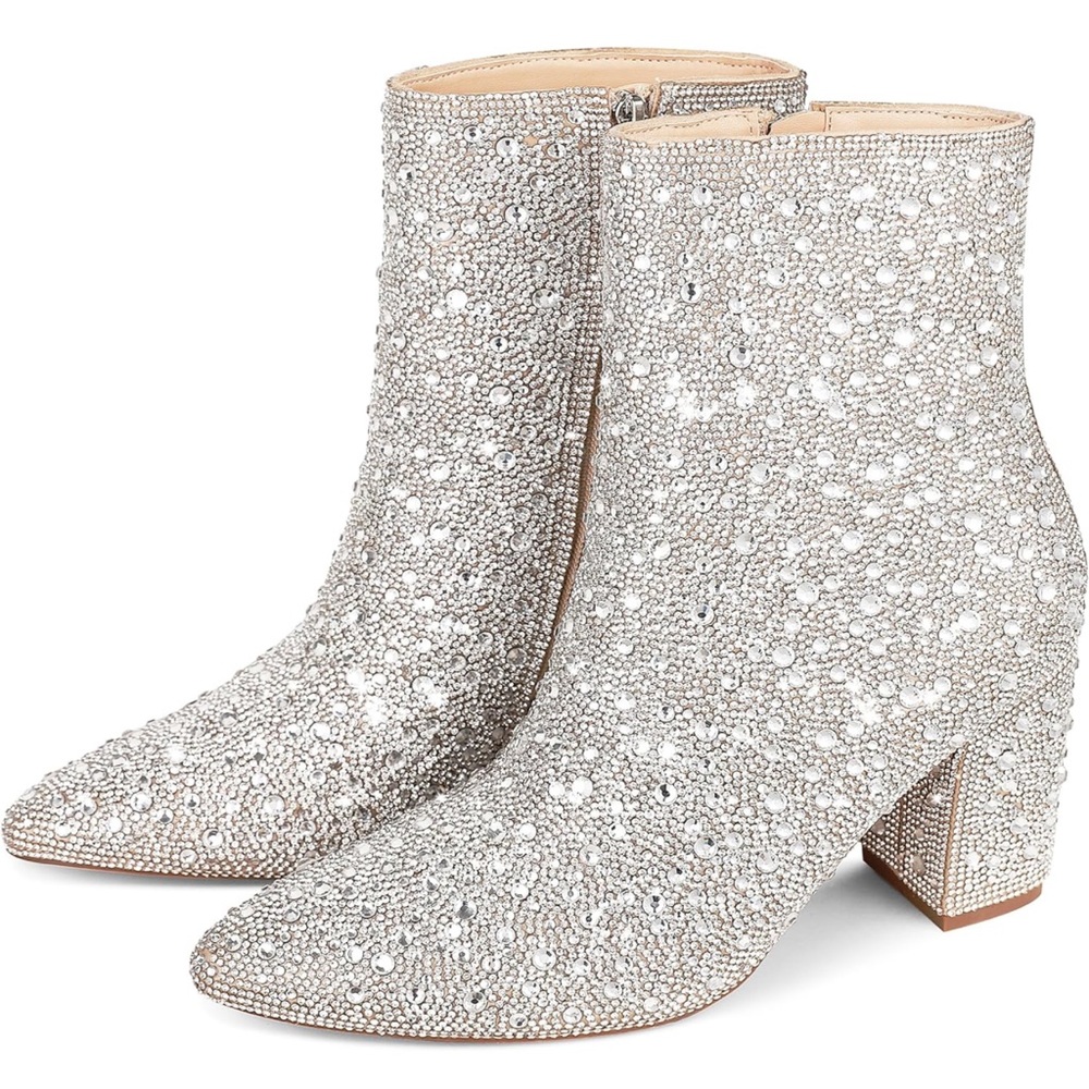 Erocalli Rhinestone Boots